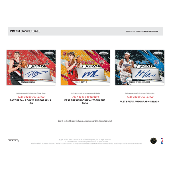 2024/25 Panini Prizm Basketball Fast Break 20 Box Case