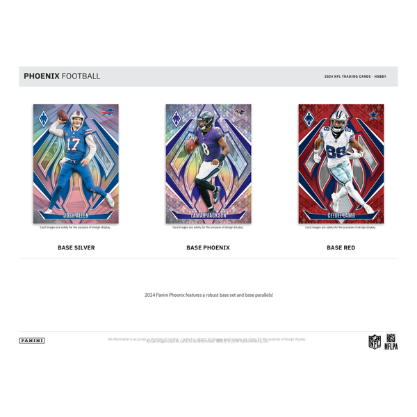 2024 Panini Phoenix Football Hobby 16 Box Case