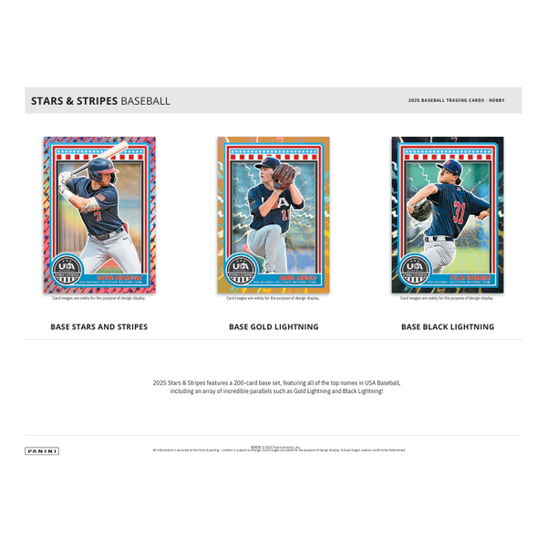 2025 Panini USA Stars & Stripes Baseball Hobby Box