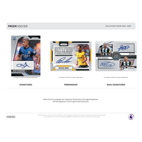 2024/25 Panini Prizm EPL Soccer Hobby Box