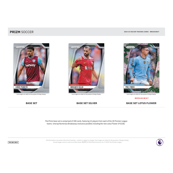 2024/25 Panini Prizm EPL Soccer Breakaway Box