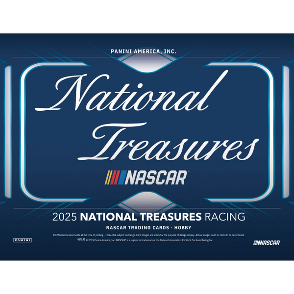 2025 Panini National Treasures Racing Hobby Box