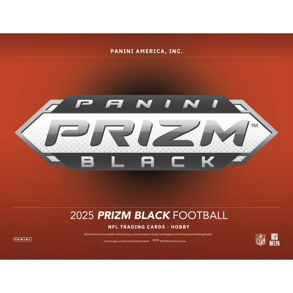 2025 Panini Prizm Black Football Hobby Box
